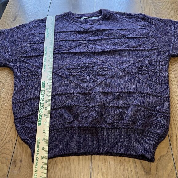 Wool Sweater Mens Size Medium Pitkin County Dry Goods Aspen Colorado Grandpa VTG - Picture 3 of 10